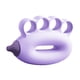 thumbnail image 2 of Fortalecedor de agarre de mano para niños, tren de fuerza de resistencia, fortalecimiento del agarre, Violeta, 2 of 9