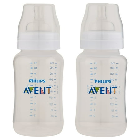 UPC: 0075020093639 | Philips AVENT Anti-Colic Baby Bottles 11oz 2pk Clear SCY106/02