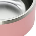 thumbnail image 6 of Ezprogear 64 oz Stainless Steel Double Wall Dog Bowl Non-Slip Bottom for Dog, Cat, Pets with Collapsible Travel Dog Bowl (Pink Bowl), 6 of 8