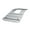 Chrome, variant on APS Compatible with GMC C K Pickup Yukon 1994-1998 & 94-99 Suburban Main Upper Stainless Steel Chrome 8x6 Billet Front Grill Grille Insert G65714C