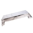 thumbnail image 5 of Shiny Silver Foil Tablecloth for Parties & Events, 5 of 6