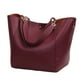 thumbnail image 1 of Sonducket Bolso práctico y duradero de PU con gran capacidad, bolsos de mujer, bolsos de hombro, bolso de mano Bolsas de mensajero y de hombro rojo púrpura, 1 of 6