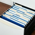 thumbnail image 4 of Staples Hanging File Folders 5-Tab Letter Size Blue 25/Box (163501) TR163501, 4 of 5