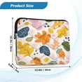 thumbnail image 3 of Iauyy（L)15.7 inch Laptop Sleeve,Shockproof Durable Computer Carrying laptop Bag，Slim Cover for 15.7-16 inch HP Dell Lenovo Asus Notebook,Autumn Patterns, 3 of 7