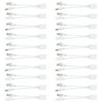 thumbnail image 3 of Cable adaptador PoE RJ45 para cámara IP (10 pares) con alimentación por Ethernet, inyector y divisor de 12 V CC., 3 of 14