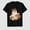 Black-32, variant on Funny Pumpkin Jumping Into Leaves Cute Fall Autumn Leaves T-Shirt