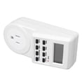 thumbnail image 1 of Indoor Countdown Timer, Mini Outlet Timer Digital Countdown Timer Auto Shut Off Safety Outlet Power Switch with Countdown Power Off Protection, 1 of 7