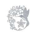 thumbnail image 1 of Wartleves Plantillas de troqueles de corte de metal con diseño de pájaros y flores de ZOHIKO para álbumes de recortes, decoración de álbumes de fotos, papel artesanal, nueva tarjeta de relieve, noveda, 1 of 7