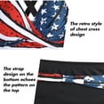 thumbnail image 5 of CONZONE Independence Day Womens Bikini Sets 4Th Of July 2 Peice Swimsuits for Women High Waisted Patriotic Usa Flag Graphic Lightweight Summer Beach Bathing Suits With Removable Bra Pads, 5 of 6