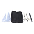 thumbnail image 2 of Juego De Tijeras De Corte De Pelo, Juego De Tijeras De Dientes Planos Manuales Profesionales De Acero Inoxidable Para Salón De Peluquería En Casa, 2 of 7