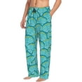 thumbnail image 2 of Xecao Beautiful Seashells Men's Straight Lounge Pajama Pants: The Ultimate in Comfortable Sleepwear, 2 of 9