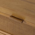 thumbnail image 5 of Teamson Home Hatteras Modern 6-Drawer Dresser with Natural Rattan Inset Panels, Solid Pine Wood Frame and Acacia Veneer, 5 of 12
