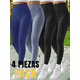 thumbnail image 5 of Pack 4 Colores Leggins Faja Termicos Afelpados Unitallas Yoga, 5 of 9