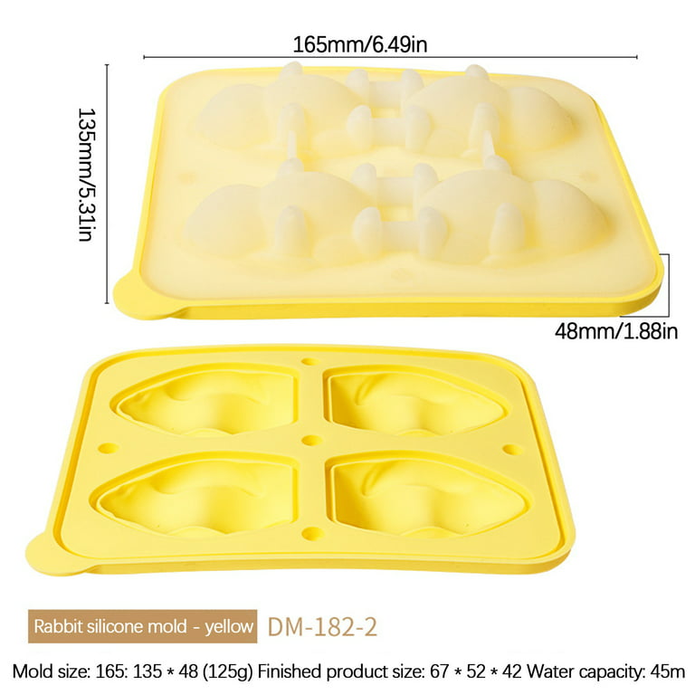 Rabbit Clear Ice Sphere Mold Tray