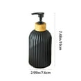 thumbnail image 7 of Glass Soap Dispenser Set with Bamboo Pump, Refillable Liquid Hand Soap Dispenser, Lotion Dish Soap Dispenser for Modern Home Decor, Bathroom, Kitchen Countertop, Hotel, 7 of 7