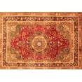 thumbnail image 1 of Ahgly Company Indoor Rectangle Medallion Orange Traditional Area Rugs, 8' x 10', 1 of 1
