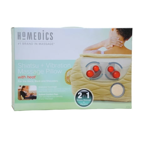UPC 031262045973 product image for Homedics Shiatsu + Vibration Massage Pillow with Heat SP-25HB | upcitemdb.com