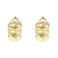 thumbnail image 4 of Guardoinrt Electroplated Metal Birdcage Shape Tea Light B- Candle Holder Gold Type E 2Set, 4 of 6