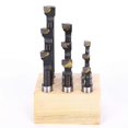 thumbnail image 1 of 9Pcs Boring Bar Set 12mm F1 Type High Speed Steel CNC Lathe Tool Holding with Base, 1 of 4