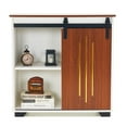 thumbnail image 6 of Ivinta Small  Modern Wine Cabinet with Adjustable Shelves, with Sliding Door, 6 of 9