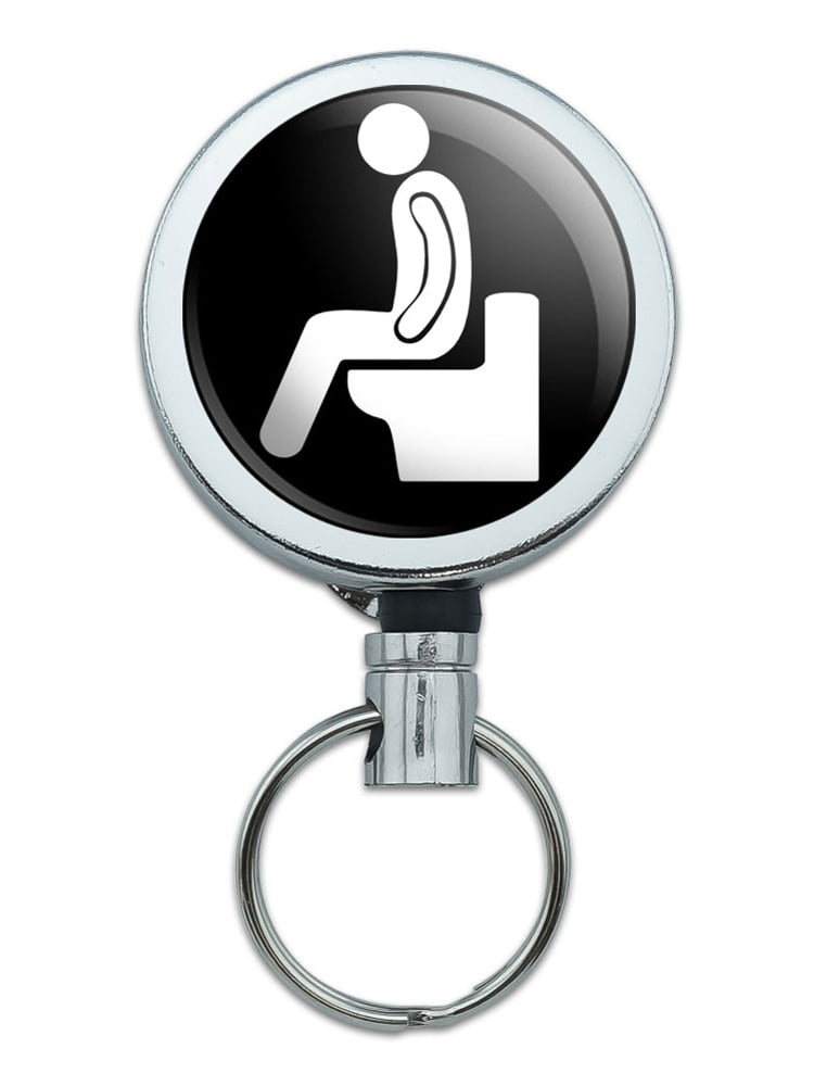 poop retractable key holder poop retractable key holder