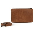 thumbnail image 7 of Wrangler RFID Crossbody Wallet Purse Vegan Leather Small Purses for Women with Phone Pocket and Adjustable Strap, Brown, 7 of 7