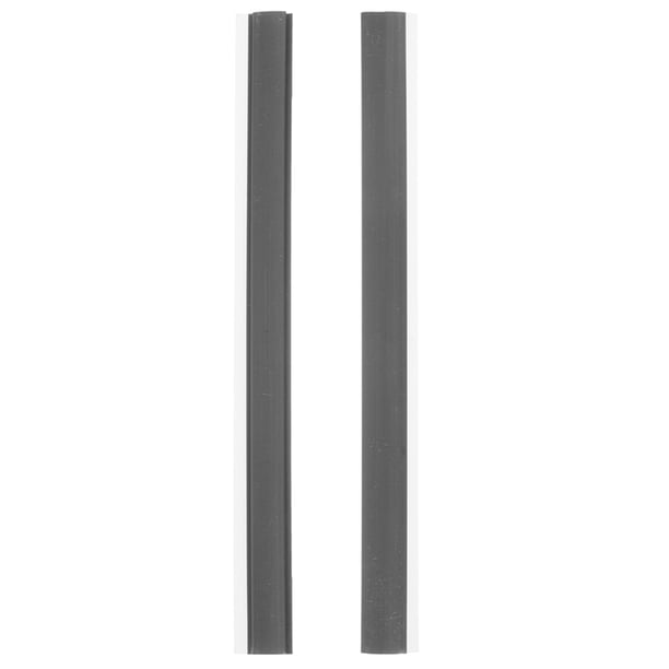2 tiras de repuesto para recogedor de basura, tiras de plástico para bordes de recogedor de basura, accesorios para recogedor de basura