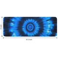 thumbnail image 7 of Blue Tie Dye Spiral Pattern Kitchen Rug Mat,Kitchen Runner Rugs Non Skid Washable,Decorative Kitchen Floor Mats for Kitchen,Sink,Laundry,17"x47.2", 7 of 7