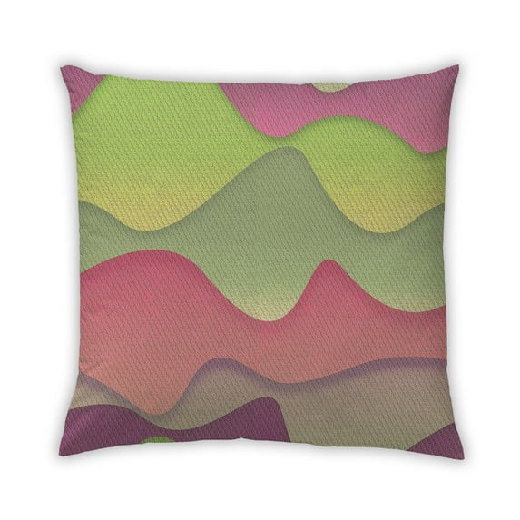 Ahgly Company Outdoor Square Contemporary Throw Pillow, 18 inch by 18 inch