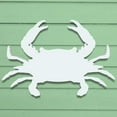 thumbnail image 4 of JennyGems Outdoor Crab Wall Decor, White PVC Sign for Beach House, Coastal Cottage, or Shed, Weatherproof and Durable Crab Wall Art for Exterior and Interior Use, 2 Foot, 4 of 9