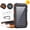 Orange, variant on Misty Solar Power Bank 40000mAh with 4 Cables Fast Charging External Battery Portable Solar Charger Built-in Led Flashlight Rose Red