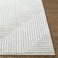 thumbnail image 2 of BoutiqueRugs Ashlyn Contemporary Area Rug - Cream, Light Slate - 5'3" x 7', 2 of 7