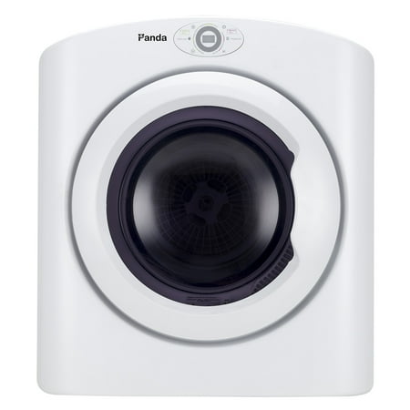 Panda 2.65 cu.ft Compact Laundry Dryer - High End Intelligent Humidity Sensor Dry, White