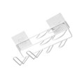 thumbnail image 3 of Wall Shelf Bathroom Wall Mounted Organizer Rack Toiletry Sundry Storage Iron Shelf  White  Type 1, 3 of 9