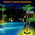 thumbnail image 4 of LED Lighted Palm Tree, Energy Conservation Environmental Protection Solar Lighted Palm Tree  for Seaside, 4 of 7