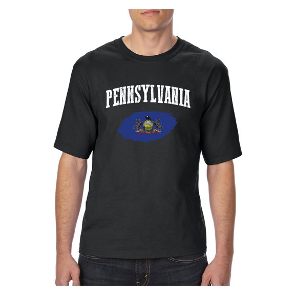 Mom's Favorite - Big Men's T-Shirt, up to Tall Size 3XLT - Philadelphia Pennsylvania