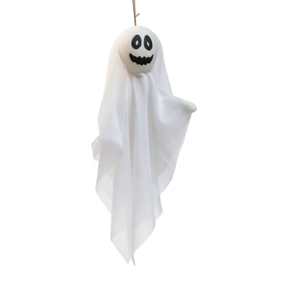 Halloween Hanging Ghost Decoration Party Prop Indoor Outdoor Suspended Fabric Ghost Figure for Porch Window Ceiling Tree Yard