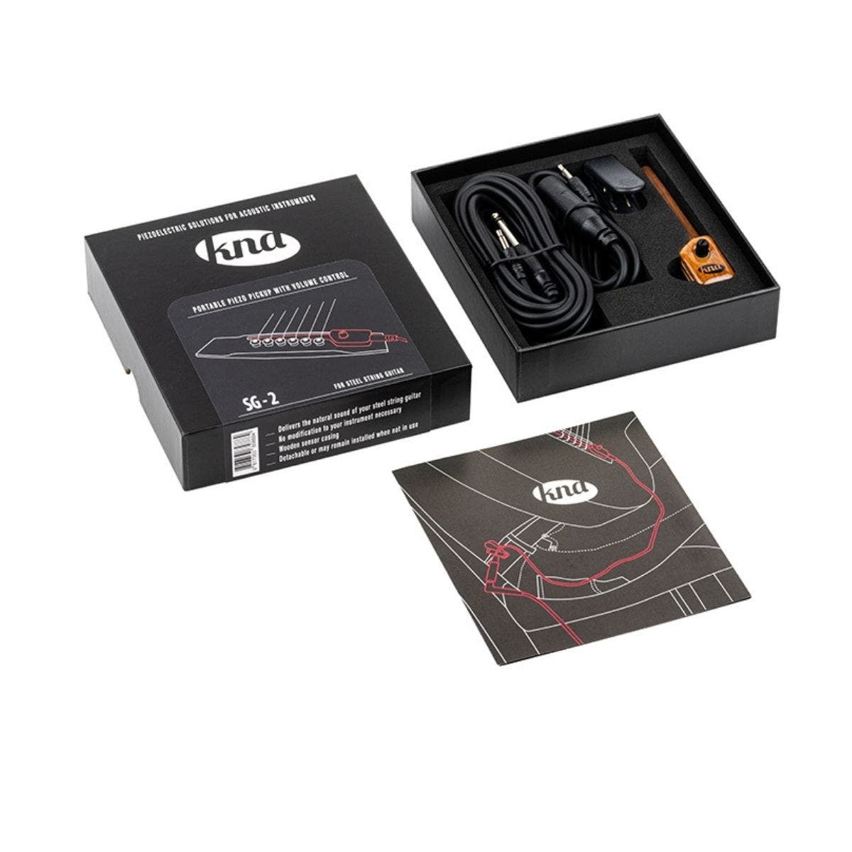 KNA SG-2 Bridge Mounted Piezo Pickup (Acoustic Steel String)