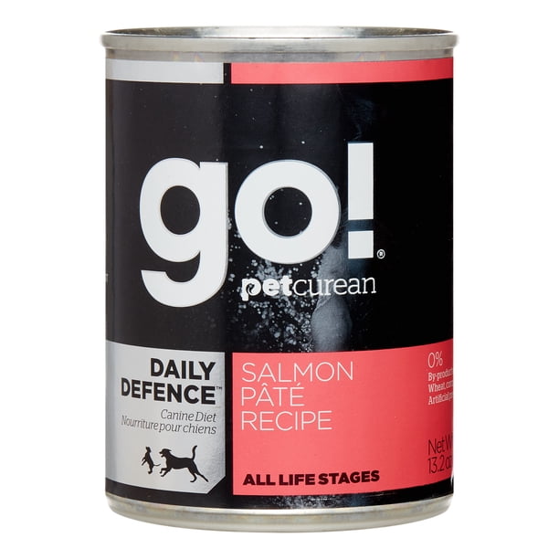 Petcurean Go! Daily Defence Salmon Pate Recipe Wet Dog Food, 13.2 oz