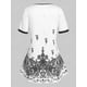 thumbnail image 2 of Camiseta Talla Extra Paisley Muesca Cobertor Rosegal Camisetas tallas grandes, 2 of 5