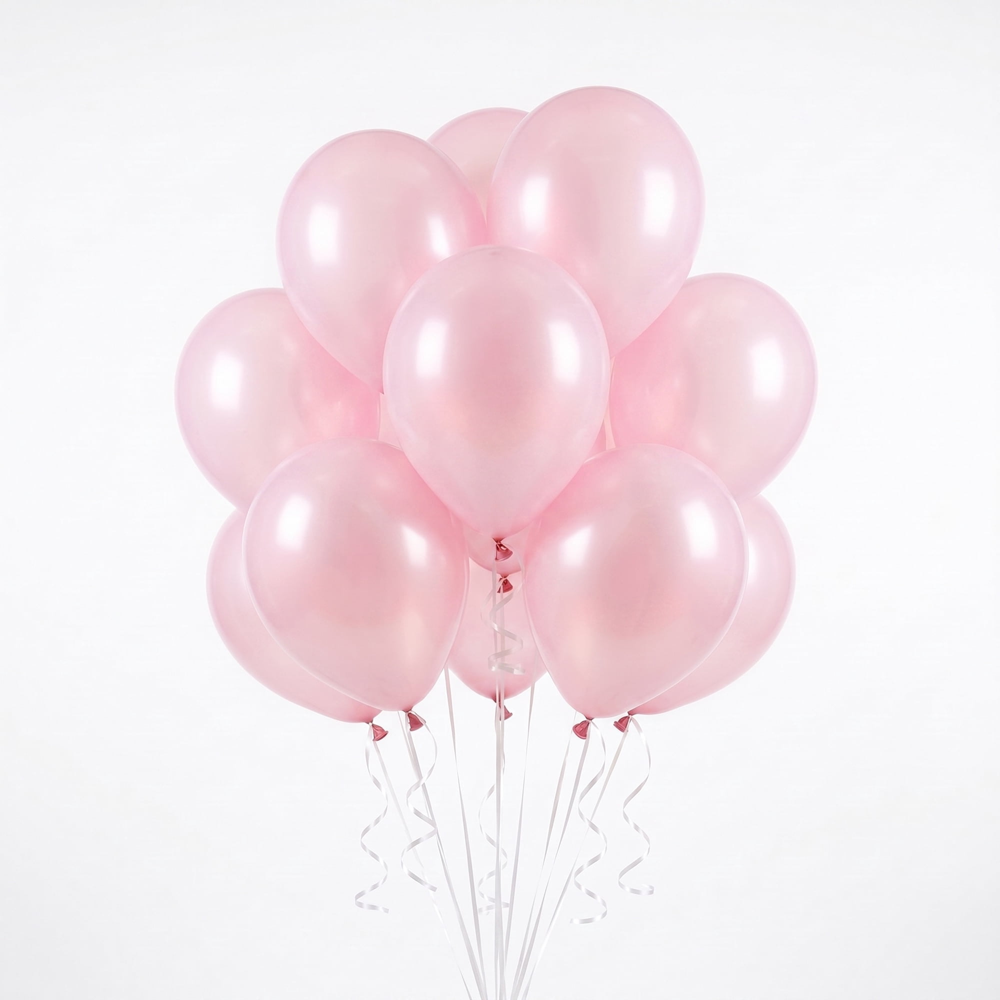 12" Light Pink Latex Balloons, 15 Pieces, by Way To Celebrate