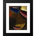 thumbnail image 2 of Alexej von Jawlensky 14x18 Black Modern Framed Museum Art Print Titled - Small Abstract Head (1934), 2 of 5