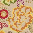 thumbnail image 4 of SAFAVIEH Four Seasons Lisette Novelty Flowers Area Rug, Ivory/Green, 6' x 6' Round, 4 of 6