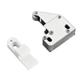 thumbnail image 2 of Almencla Automatic Spring Snap System Push in Touch Lock Self Locking Spring Buckle Boat Cupboard Door Cabinet Latch Lock for Wardrobe B, 2 of 8