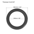 thumbnail image 2 of Unique Bargains Air Compressor Part, Compression Ring Replacement Part 66.5mm OD 48mm ID 1mm Thickness, Black, 2 of 6