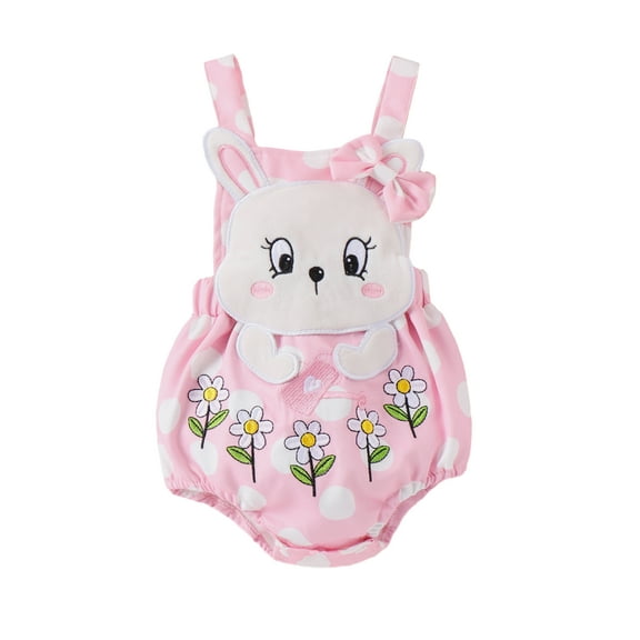 Bagilaanoe Newborn Baby Girl Rompers Floral Print Sleeveless Bodysuits 3M 6M 9M 12M 18M Infant Summer One Piece Jumpsuit