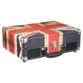 thumbnail image 6 of Victrola The Journey Bluetooth Suitcase Record Player with 3-speed Turntable (Union Jack), 6 of 12