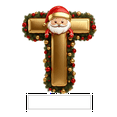 thumbnail image 3 of Cheapark Gift Customer Customized 2D Flat Christmas Party Decoration Pendant - Lightweight Design for Tree, Mantel & Tabletop Holiday Ambiance, 3 of 4