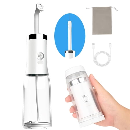 Rechargeable Portable Bidet for Travel – 4 Pressure Options for Personal Cleaning, 2 Nozzle, Water Bottle Adapter, USB Rechargeable, Waterproof, Travel Bidet for Postpartum & Personal Hygiene
