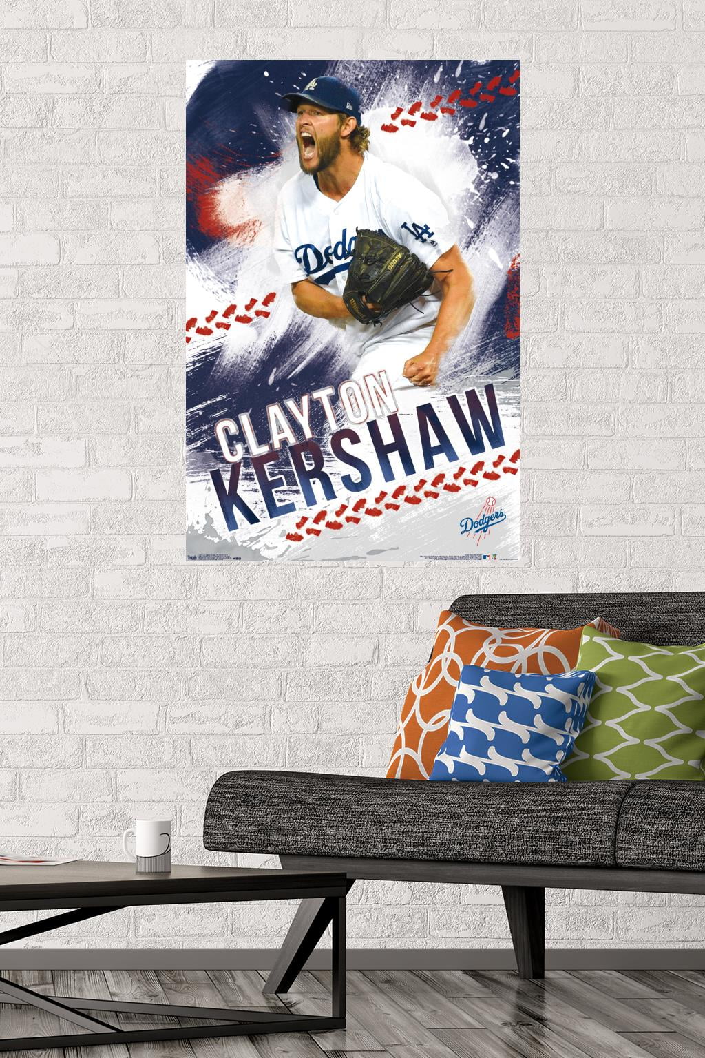  LISHINE Baseball Clayton Kershaw Canvas Poster Home